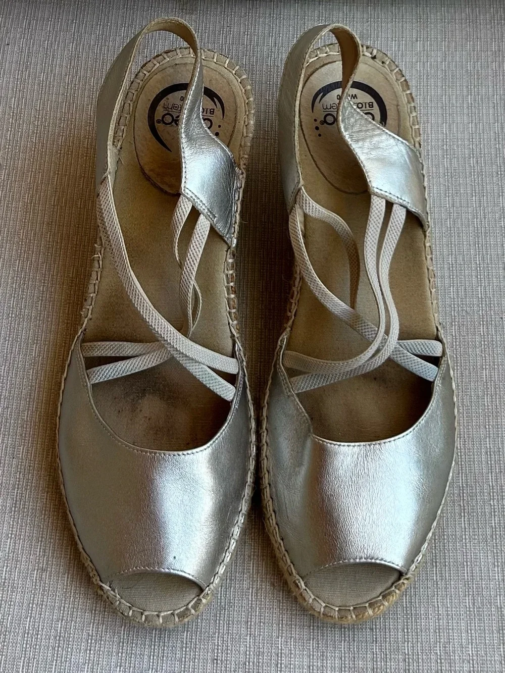 Abeo metallic espadrille